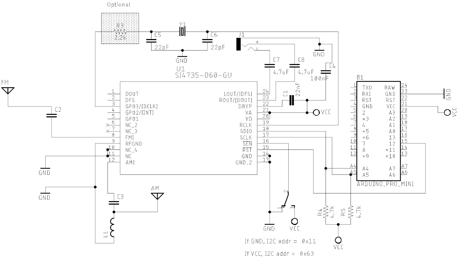 Unified Adhan system schematic